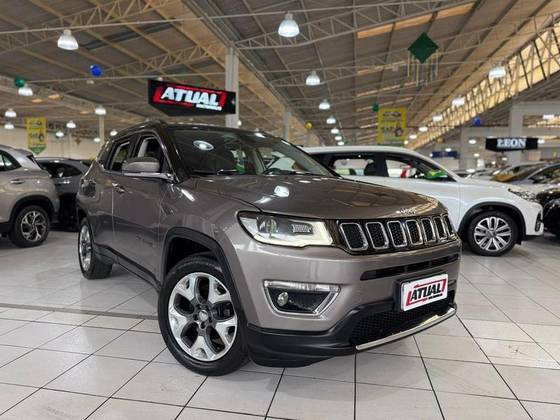 JEEP COMPASS 2.0 16V FLEX LIMITED AUTOMÁTICO JEEP COMPASS 2.0 16V FLEX LIMITED AUTOMÁTICO
